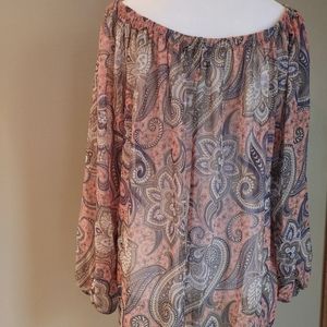 Lane Bryant 14/16 Blouse Smoke and Pet free home in excellent condition.